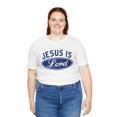 thumbnail image 6 of Jesus Is Lord Christian Faith Based Short Sleeve Tee, 6 of 6