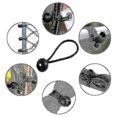 thumbnail image 2 of 50pcs Bungee Straps With Ball Tie Down Strap Rubber Loops For Tent Fixed, 2 of 4
