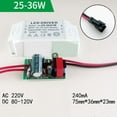 thumbnail image 4 of Alimentation Électrique Led 8W-50W Transformateur 240Ma 220V Courant Constant, 4 of 9