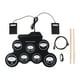 thumbnail image 3 of Batería electrónica enrollable portátil, accesorios prácticos con baquetas de regalo, kits de batería, batería eléctrica,, 3 of 9