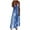 Blue womens dresses, variant on Wycnly Womens Dresses Casual Loose Swing Tunic Spaghetti Strap Long Sundress Fashion Flower Print V-Neck Sleeveless Maxi Summer Dress Hot Pink m