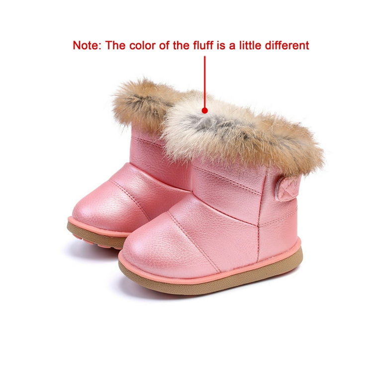 Toddler boots girl clearance walmart