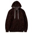 thumbnail image 4 of SJLDQY Hoodies for Men Casual Leopard Graphic Hooded Sweatshirts Long Sleeve Loose Fit Hoodie Fall Winter Soft Pullover Tops with Drawstring, 4 of 4