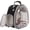 Black, variant on Halinfer Bird Travel Carrier Cage, Transparent Bubble Astronaut Bubble with  Stainless Steel Tray and Rope Standing Perch, 2lb  (Black)