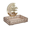 thumbnail image 2 of Fugacal Dining Table Decoration,Dessert Tray,Food Tray Boxwood Dessert Holding Plate Party Serving Tableware With Eid Decoration For Dining Table, 2 of 8