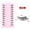 HY01, variant on New Cat Eye False Eyelashes, Winged Long End Clear Band Natural Look Lashes 10 Pairs Daily Makeup Eye Lashes