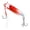 Red, variant on NANMELX High Strengths Slow Sinking Baits Features Flexible Silicones Tail And Double Hook Bright Color For Predators Fish