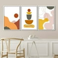 thumbnail image 3 of IDEA4WALL 3 Piece Framed Canvas Wall Art for Living Room, Bedroom Abstract Style Canvas Prints for Modern Home Decoration Ready to Hang, 3 of 5