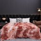 thumbnail image 1 of Striped Flannel Fleece Blanket Polyester Microfiber Sofa Bed Living Room Throw Blanket 78.7x70.8 Inches 1-Pack, 1 of 6