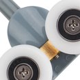 thumbnail image 4 of VONKY 2 Pcs Rouleaux de Porte de Douche Double Piste Ronde 23mm Roues Grises 23mm, 4 of 6