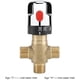 thumbnail image 3 of Válvula mezcladora termostática, con conector macho 1/2 NPT, válvula de control de temperatura del agua, latón macizo, 3 of 5