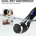 thumbnail image 4 of Rechargeable Electric Foot Callus Remover with Vacuum Dustproof Container, 2 Speed Modes, 3 Grinding Roller Heads (Fine/Regular/Coarse) for Dry Rough Skin, LCD Display, IPX Waterproof, 1200mAh, 4 of 6