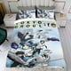 thumbnail image 4 of Tokyo Ghoul Conjunto de sábanas temático, trío de piezas, cómodo y amigable con la piel, diseño único, regalo de decoración para el hogar para familiares, amigos y fans,173cm *218cm, 4 of 6