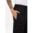 thumbnail image 2 of Chef Works Men's Cargo Chef Pants, Black, Small, 2 of 6