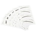thumbnail image 2 of Miangastore 6 pcs Makeup Eyebrow Stencil Disposable Eyebrow Template Women Eyebrow Stickers, 2 of 9