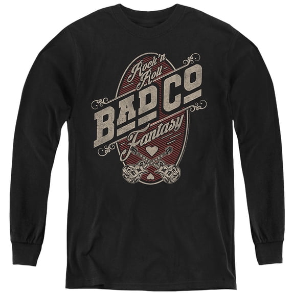 Bad Company Fantasy Youth Long Sleeve T-Shirt Black