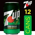 thumbnail image 3 of 7UP Caffeine Free Zero Sugar Lemon Lime Soda Pop, 12 fl oz, 12 Pack Cans, 3 of 15