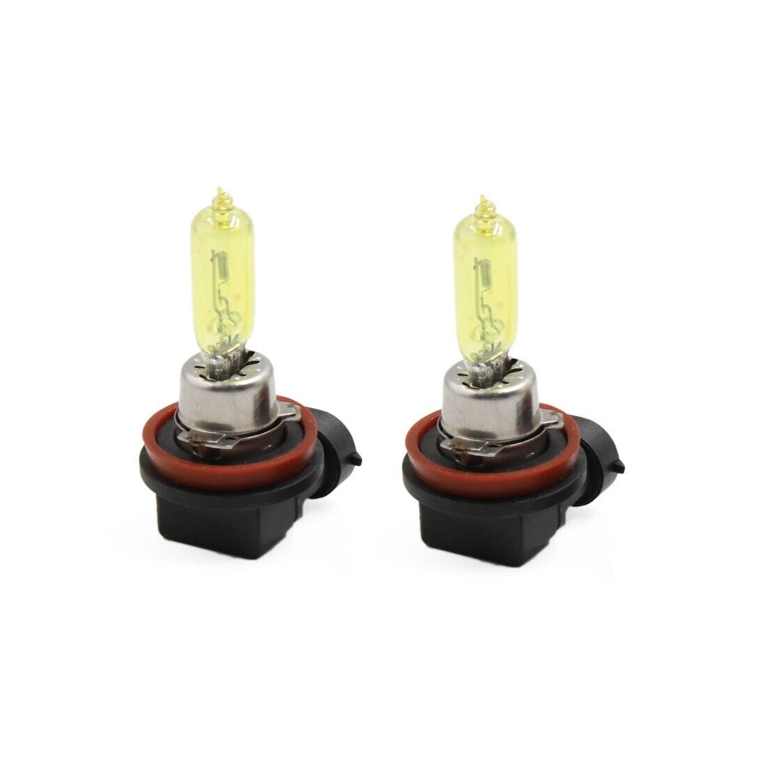 Halogen Headlight Xenon Lightbulb 12V 100W 5000K Pair Yellow High Low