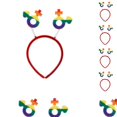 thumbnail image 3 of Qarigey Headband Photo Props Hair Hoop Decorativo Ajustable Headwear Party Favors Decoración de Halloween Tipo 12 tipo 12 10Conjunto, 3 of 6