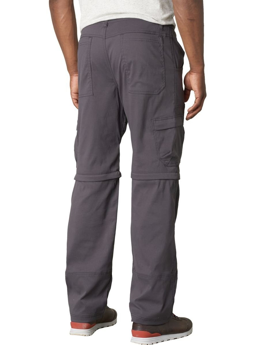 prAna Mens Stretch Zion Convertible Water-Repellent Pants for Hiking and Everyday Wear