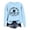 Light Blue, variant on Women's Casual Crew Neck Sweatshirt Vintage Halloween Coffee Cup Witch Graphic Long Sleeve Pullover Streetwear Top Fall Spring Outfits Black L