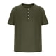 thumbnail image 4 of pstuiky camisetas de hombre, Camisa de vestir informal lisa con textura hawaiana de manga corta con botones para hombre camisas casuales para hombre xxxl, 4 of 6
