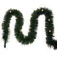 thumbnail image 2 of GE Indoor/Outdoor Pre-lit 25-ft Pine Garland with Color Changing LED Lights 84520LO, 2 of 2