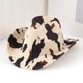 thumbnail image 2 of Wide Brim Sun Hat Women Classic Western Wide Brim Cowboy Hat, 2 of 3
