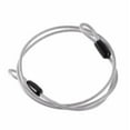 thumbnail image 6 of 5PC 2M Lock Wire Braided Steel Double Loop Security Anti Theft Coil Cable Bike, 6 of 9