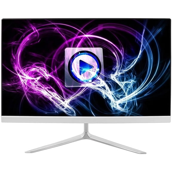 TOEMAAGIC 24-inch All-in-One Desktop Computer, Intel Core i7-4790 16GB RAM, 512GB SSD, Windows 10, Webcam, Includes Wired Keyboard and Mouse, White