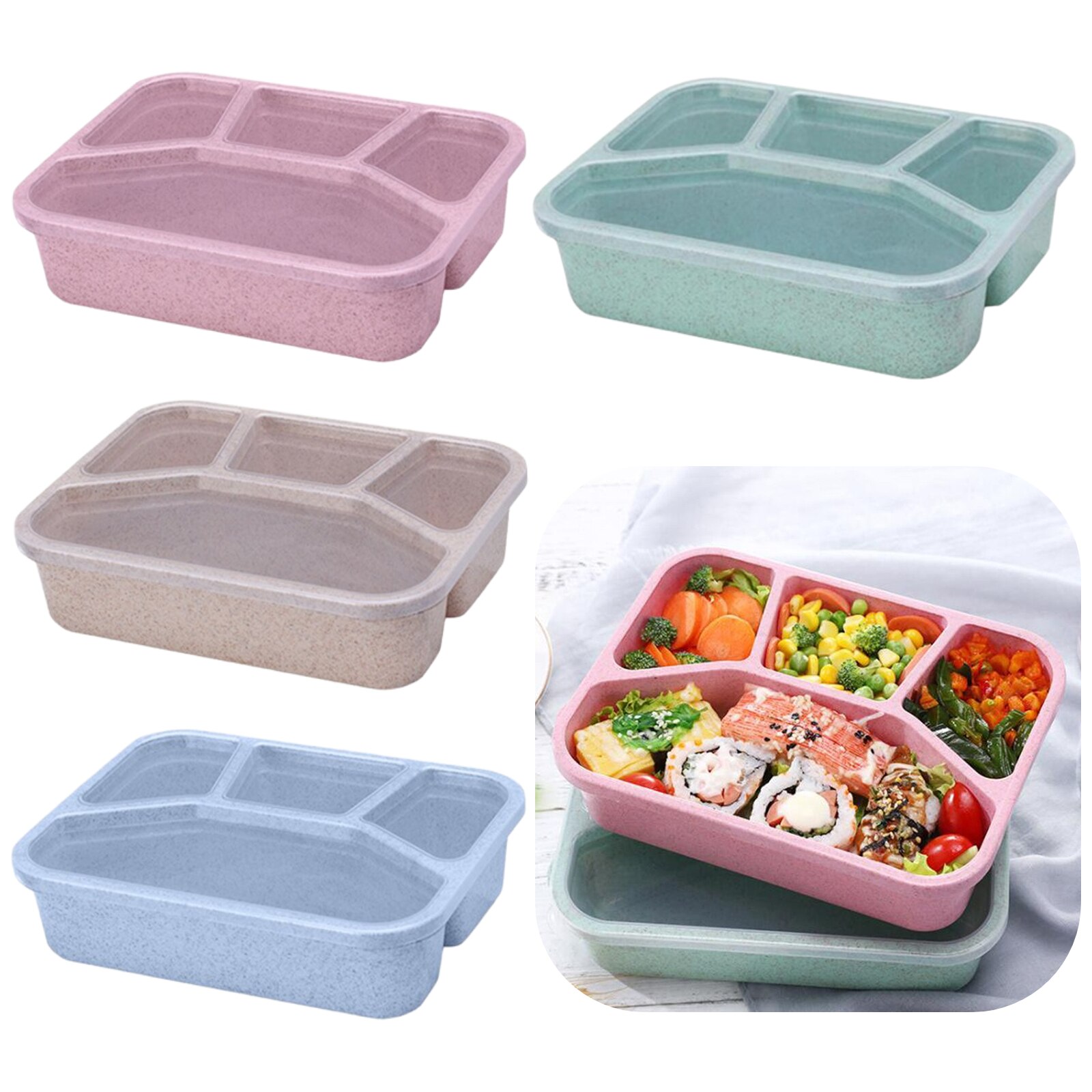 Bento Box,Bento Box Adult Lunch Box,Ideal Leak Proof Lunch Containers