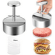 thumbnail image 2 of Prensa Hamburguesas Molde Manual 12cm Lab.G, Plateado, 2 of 4