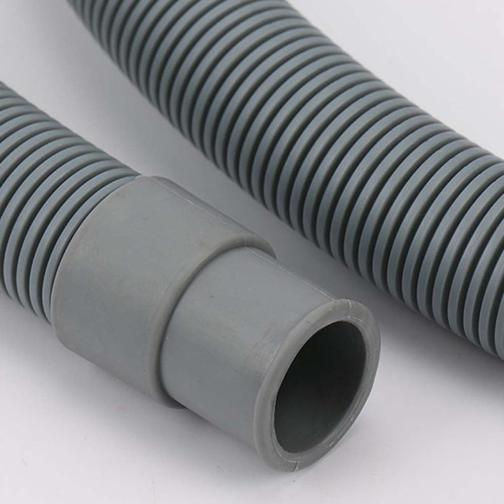 KDJ Drain Hose Extension for Washing Machines 5M with Hose Connector and Hose Clamps - for Home Decor