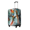 thumbnail image 2 of Cauagu Colorful Birds Pine Branch Print Travel Luggage Cover,Travel Dust-proof Suitcase Cover Softside Suitcase Protector for 18-32inch,Not Included Suitcase, 2 of 8