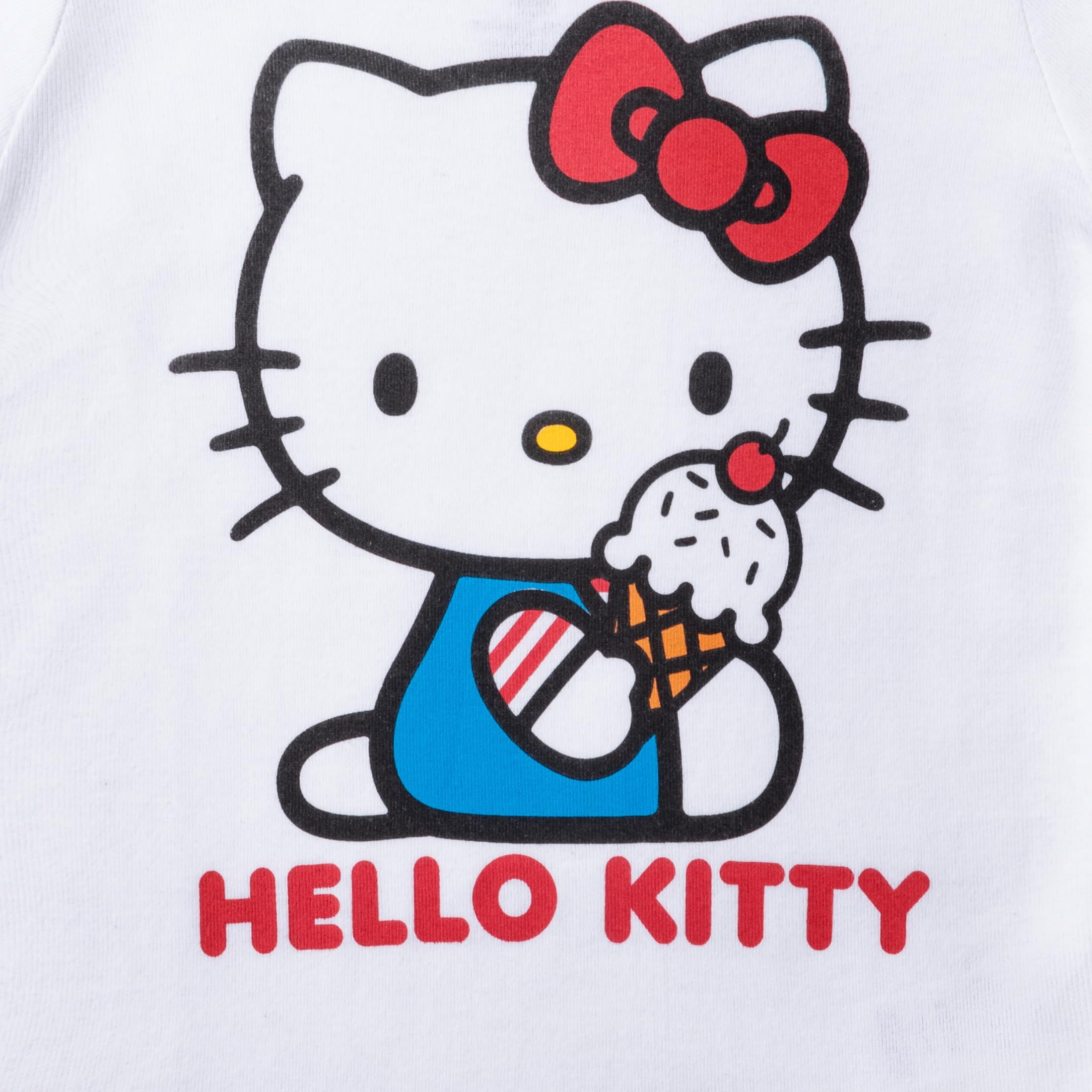 Hello Kitty Sanrio Short Sleeve T-shirt (Girls), 3 Pack, Sizes 4-12