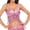 Pink, variant on Sequin Halter Bra Crop Tops for Women Sexy Deep V Neck Metallic Sparkly Tassels Camisoles Nightclub Dance Outfits Rainbow Gradient Tops with Fringe Cascade Detail and Thin Straps Silver