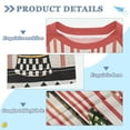 thumbnail image 2 of FORMRS Boys Rash Guard with Short Sleeves UPF 50+ Swim Shirts Sizes 3-12T, Stripes Trees, 2 of 6
