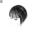 thumbnail image 5 of ZOUBAOQ Invisible Seamless Thin Hair Topper Hairpiece Cover Up Bangs Baldness C5F8, 5 of 9