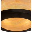 thumbnail image 3 of Meyda Tiffany 23787 Pomona 4 Light 18" Wide Semi-Flush Drum Ceiling Fixture - Brown, 3 of 7