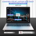 thumbnail image 3 of 15.6-Inch Laptop Privacy Screen Guard with 28-Degree Viewing Angle - Secure Adhesive & HD Clarity Protective Film for Notebooks, Anti-Spy Shield with Durable Viscose Attachment for Optimal Screen, 3 of 6