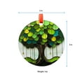 thumbnail image 5 of Ornament Window Hanging, Green Tree Fringed Leaves Suncatcher Diamond Glass Panel Hangings Sun Catchers Decor for Birthday for Women, Men, Wife, Aunt, and Mom, 2025, Seasonal, 5 of 5