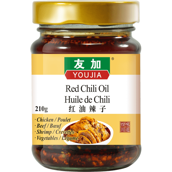 Youjia huile croustillante au piment 210G