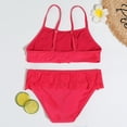 thumbnail image 5 of Girls Swimsuit Girls Swimsuit with Shorts Two Piece Bikini Sets Teen Bikini for Kids 7-8 Years Girls Fashion, 5 of 5