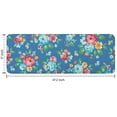 thumbnail image 7 of Pioneer Flower Floral Print Pattern Kitchen Rug Mat,Kitchen Runner Rugs Non Skid Washable,Decorative Kitchen Floor Mats for Kitchen,Sink,Laundry,17"x47.2", 7 of 7