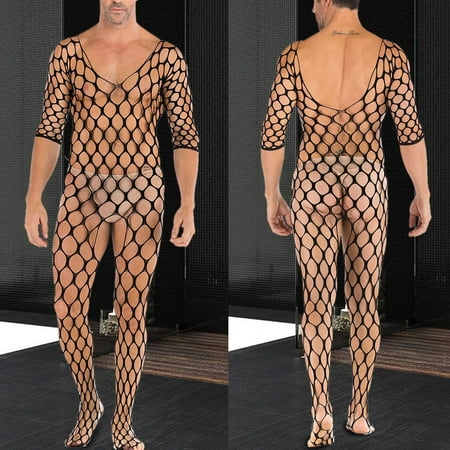 

Coappsuiop Mens Underwear 1PC Hollowed Men s Black Net Out Sentiment Underwear For Men