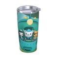 thumbnail image 2 of The Octonauts Car Cup With Straw 20oz Stainless Steel Tumbler Push-Pull Lid Sports Water Bottle Insulated Travel Cup, 2 of 8