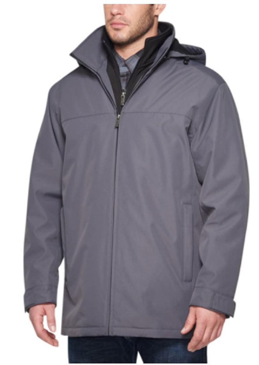 Ultra Tech Hooded Jacket (Dark Taupe 