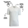 thumbnail image 2 of Men's Short Sleeve Pique Polo Shirts(S-2XL), 2 of 4