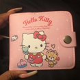 thumbnail image 4 of Kawaii Hello Kitty Cinnamoroll My Melody Kuromi Sanrios New Pu Casual Money Bag Coin Purse Card Holder Wallet With Buttons, 4 of 10
