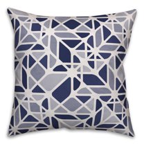 Creative Products Retro Cuts Blue 20 x 20 Indoor / Outdoor Pillow